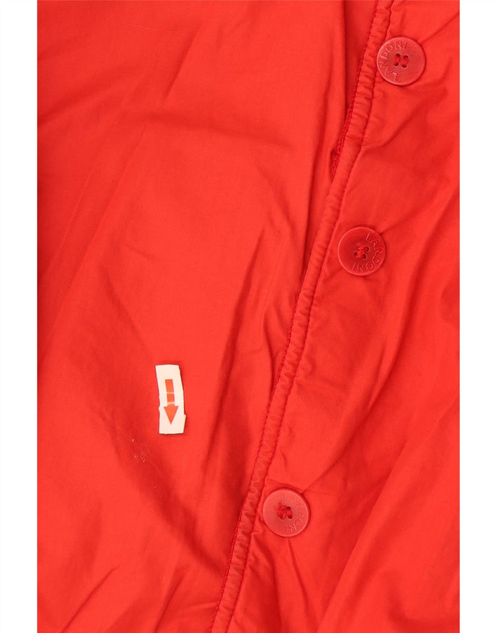 Винтажная мужская двусторонняя куртка UK 40, большая красная шерсть