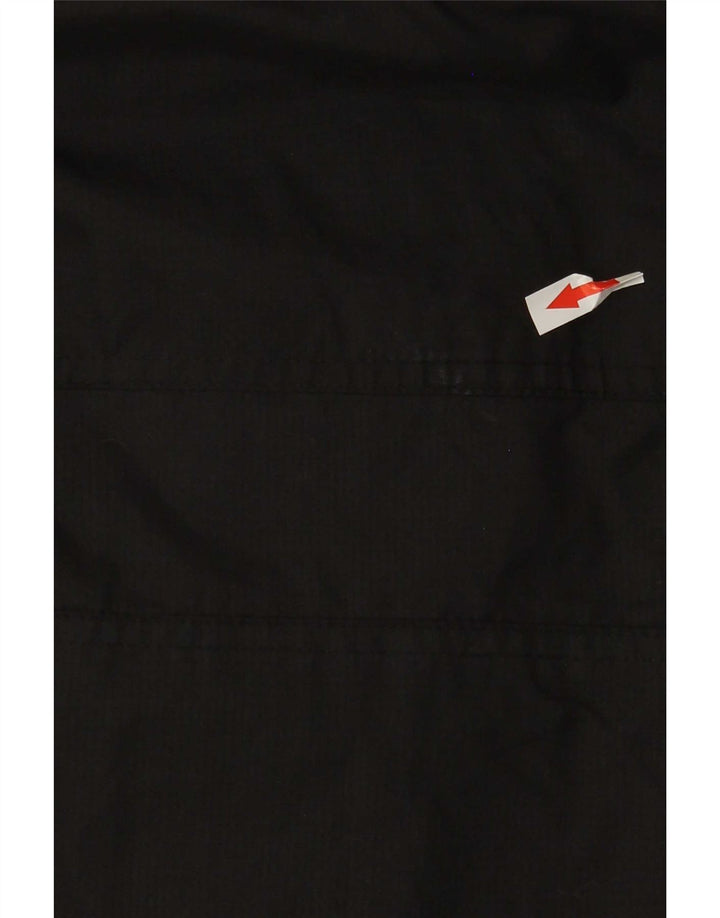 Женская дождевик Superdry UK 12, средний черный нейлон