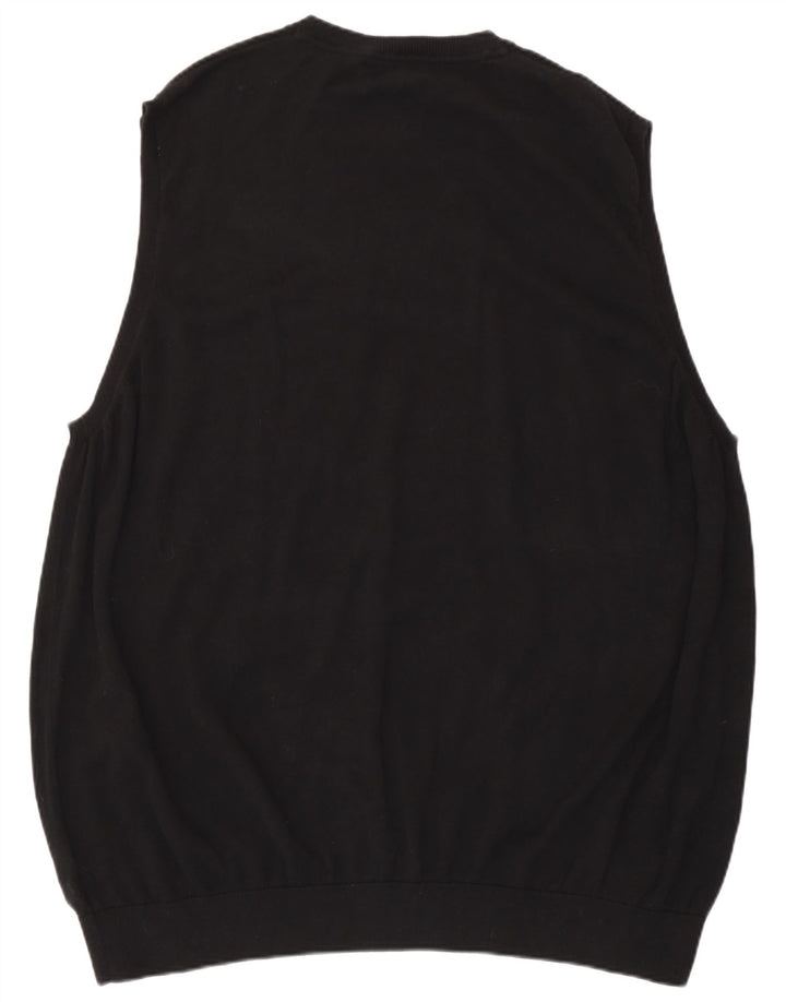 Мужская майка Marks & Spencer 4XL, черный хлопок