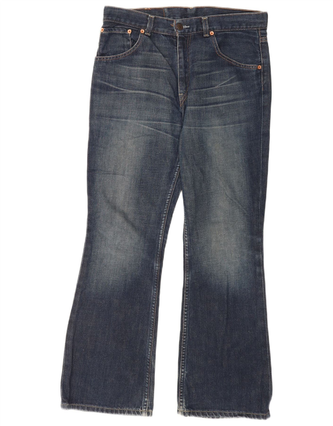 Мужские джинсы Levi's 525 Bootcut W32 L30 синие, хлопок