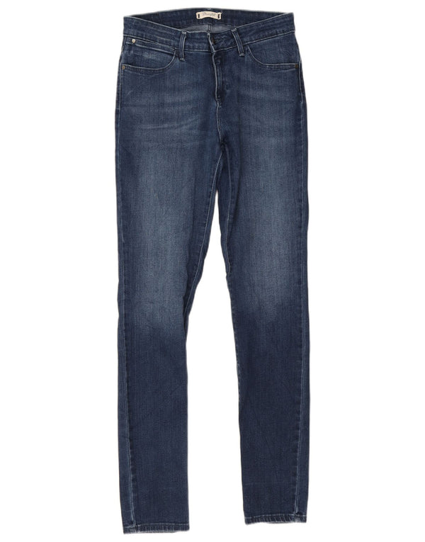 Женские джинсы скинни Wrangler W28 L31 синие, хлопок