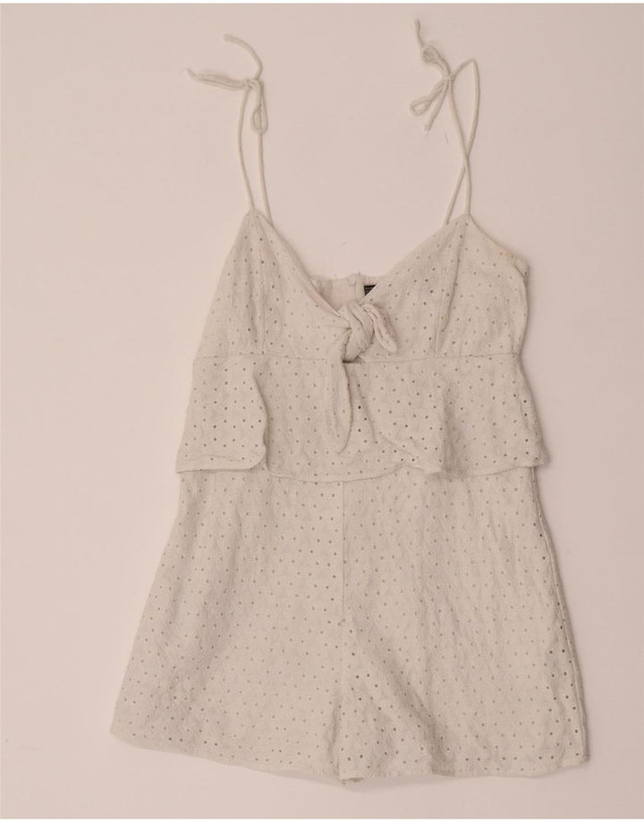 Женский комбинезон Zara UK 10, маленький белый