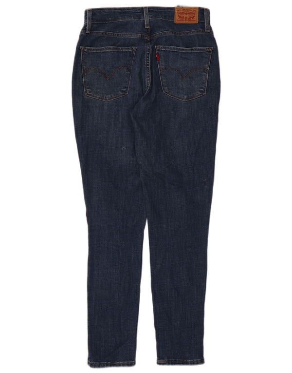 Женские джинсы скинни Levi's 721 с высокой посадкой W26 L28, синий хлопок