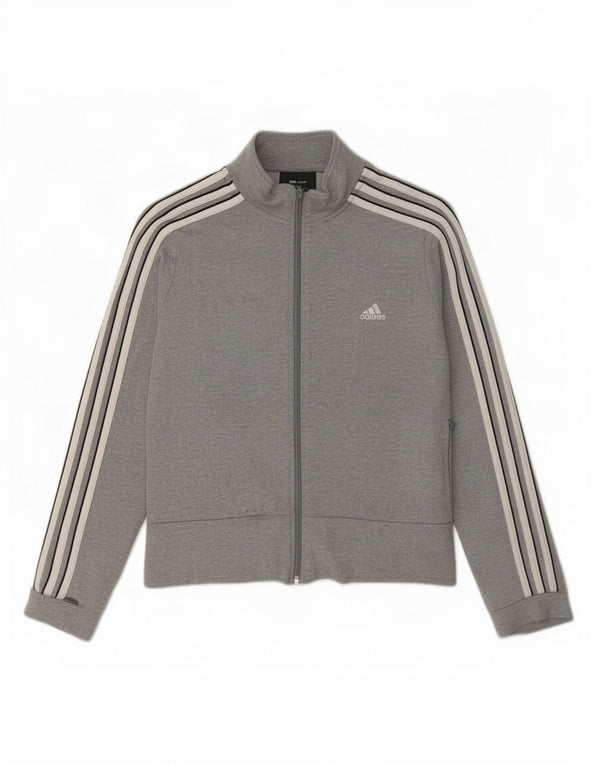 Женский спортивный костюм Adidas Top Jacket UK 14 Средний серый хлопок