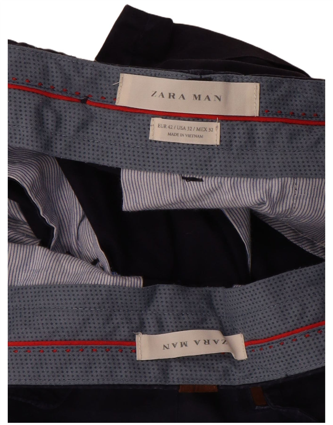 Мужские шорты чинос Zara EU 42 Large W32 Темно-синие