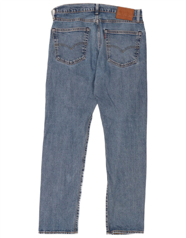 Мужские прямые джинсы Levi's 502 W32 L32 синие, хлопок