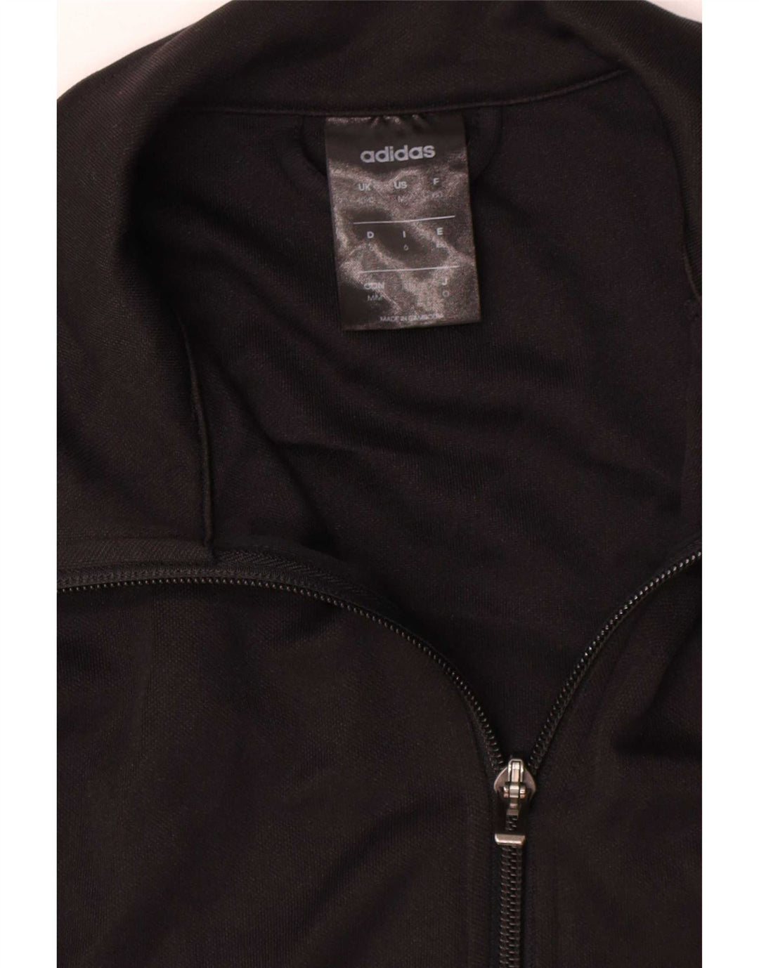 Мужская спортивная куртка Adidas Climalite UK 40/42, средний черный полиэстер