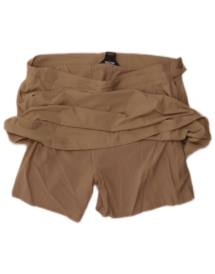 Женская юбка Eddie Bauer US 8, средний бежевый нейлон