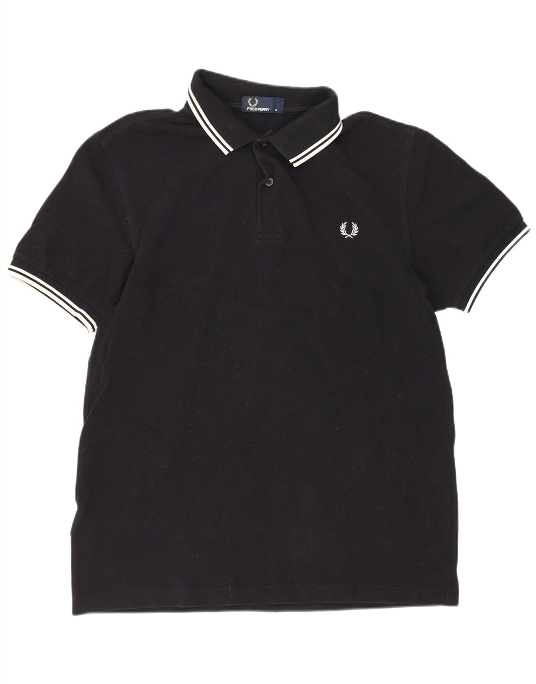 Мужская рубашка поло Fred Perry, средний черный хлопок