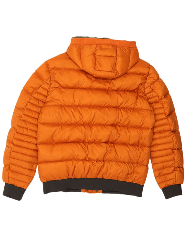Мужская утепленная куртка Scotch & Soda UK 42 XL Оранжевый полиамид