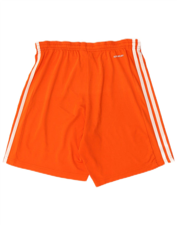 Мужские спортивные шорты Adidas Aeroready, маленькие оранжевые, полиэстер