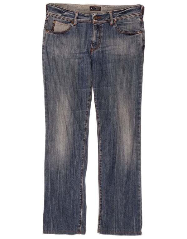 Женские джинсы Armani Bootcut W29 L29 Синие, хлопок
