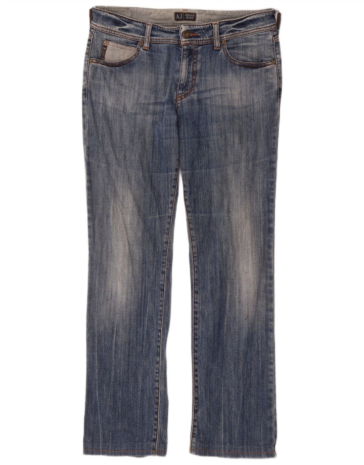 Женские джинсы Armani Bootcut W29 L29 Синие, хлопок