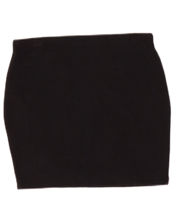 Zara Женская мини-юбка Trafaluc Medium W28 Темно-синий хлопок