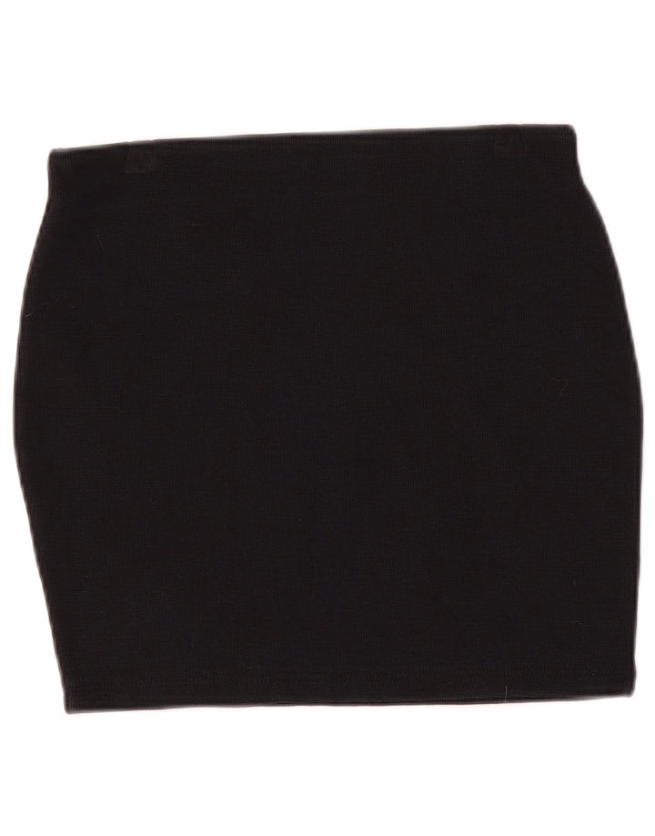 Zara Женская мини-юбка Trafaluc Medium W28 Темно-синий хлопок