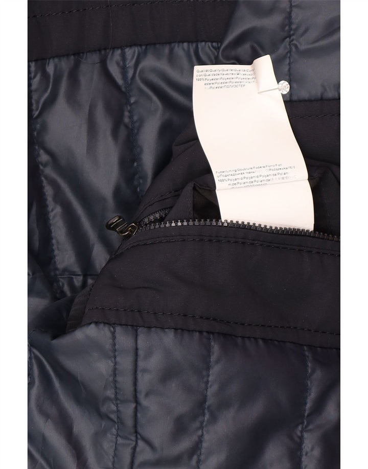 Мужская куртка Hugo Boss IT 52 XL Темно-синяя Полиэстер