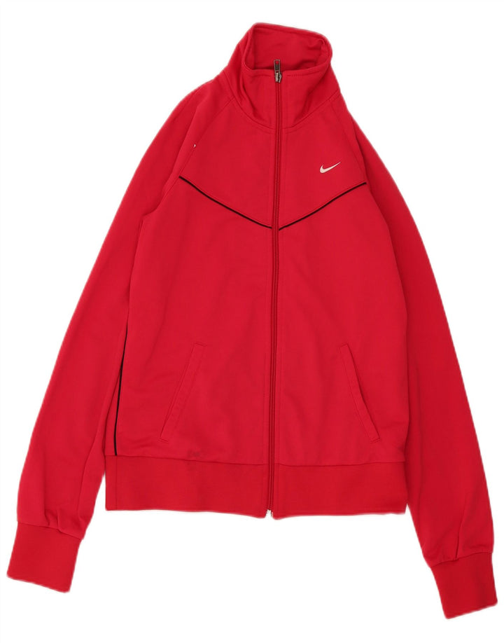 Женский спортивный костюм Nike UK 12, полиэстер среднего розового цвета