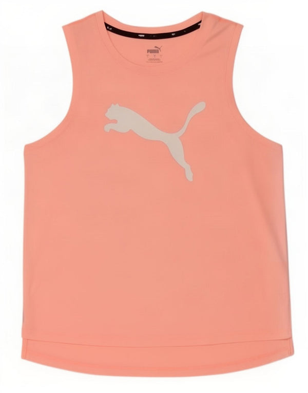 Женский жилет с рисунком Puma UK 16, большой розовый полиэстер
