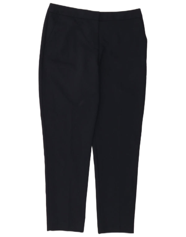 Женские зауженные брюки-чиносы Hobbs UK 12, средние W32 L28, темно-синие, хлопковые