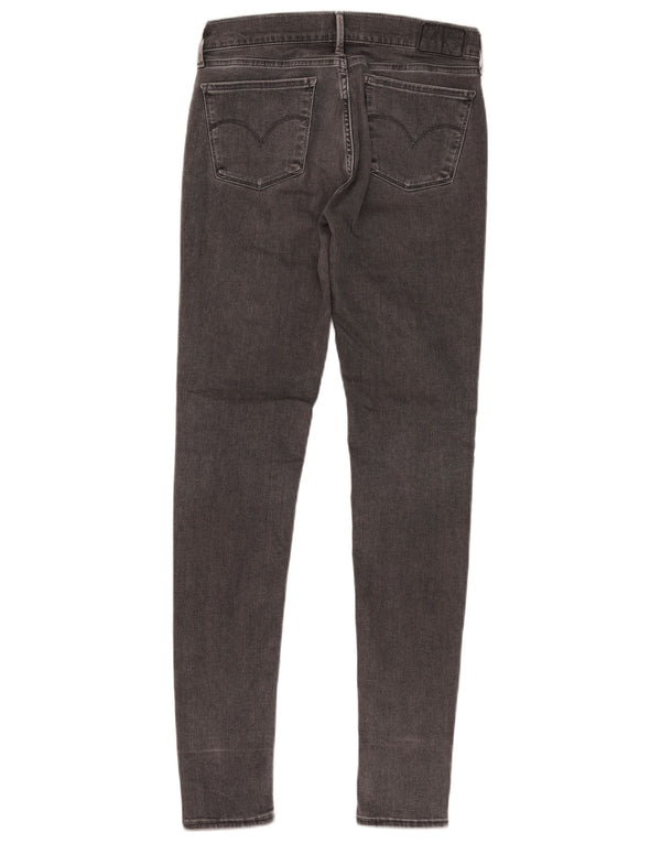 Женские джинсы Levi's 710 Super Skinny W27 L32 Серые хлопковые
