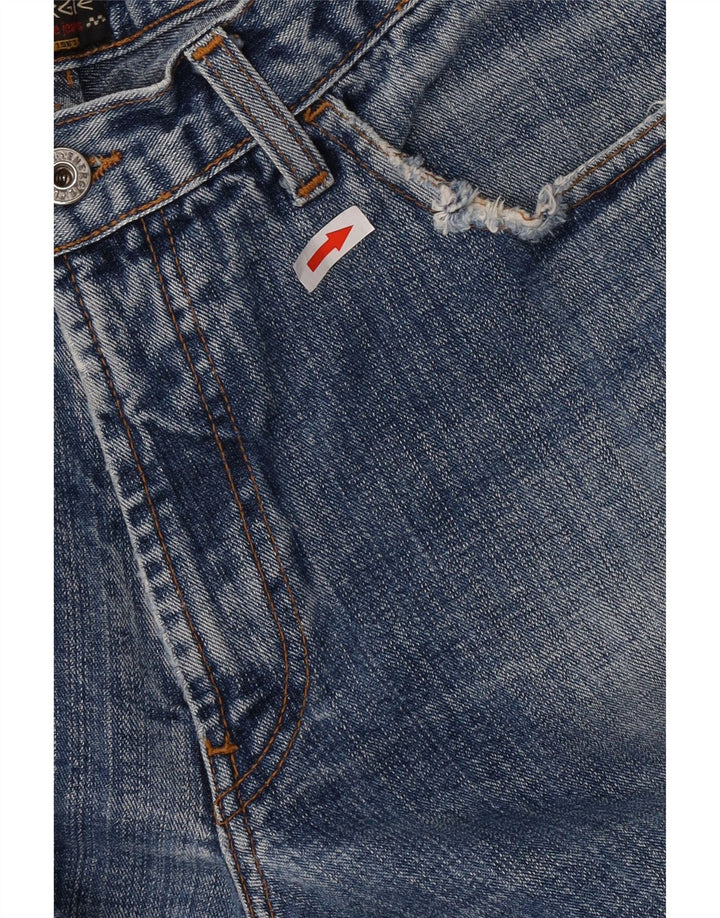 Мужские джинсы Bootcut Energie EU 36, маленькие W32 L33, синие, хлопок