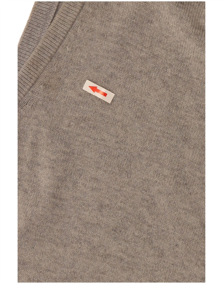 Мужская майка Pringle, майка XL, серая, шерстяная