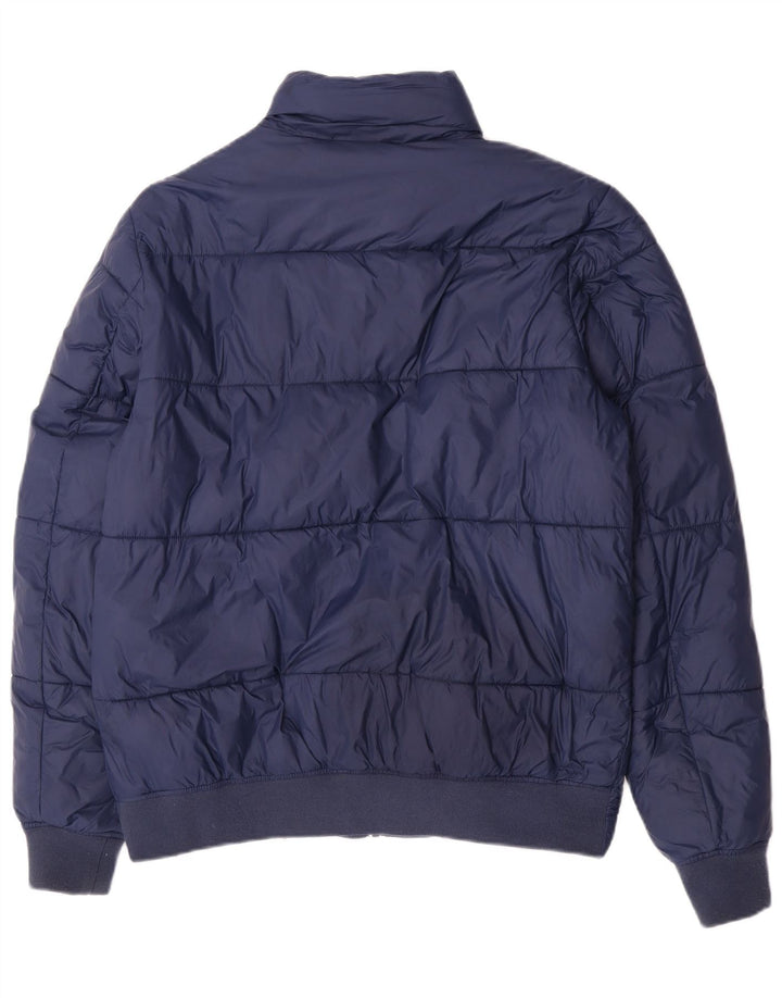 Мужская стеганая куртка Tommy Hilfiger UK 40, большая темно-синяя, полиамид