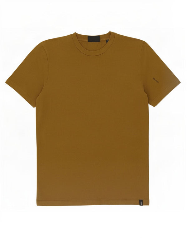 Мужская футболка Scotch & Soda, маленький размер, хлопок цвета хаки