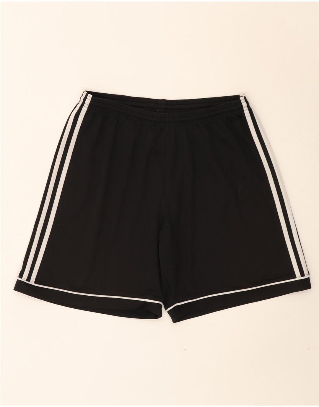 Мужские спортивные шорты Adidas Climalite, большие черные из полиэстера