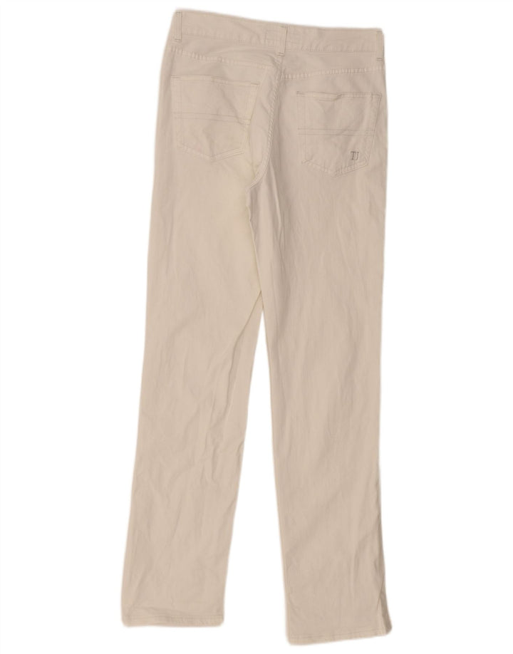 Мужские прямые джинсы TRUSSARDI W33 L33, белый хлопок