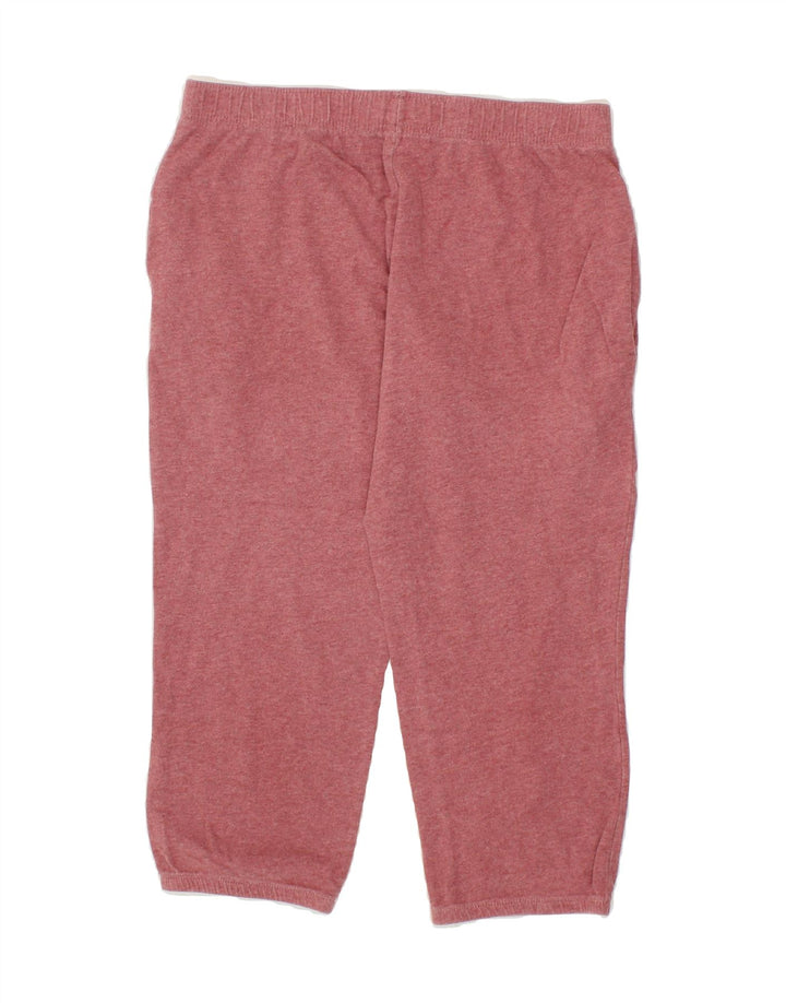 L.L.BEAN Mens Capri Tracksuit Trousers Joggers Medium Pink Cotton Vintage L.L.Bean and Second-Hand L.L.Bean from Messina Hembry 