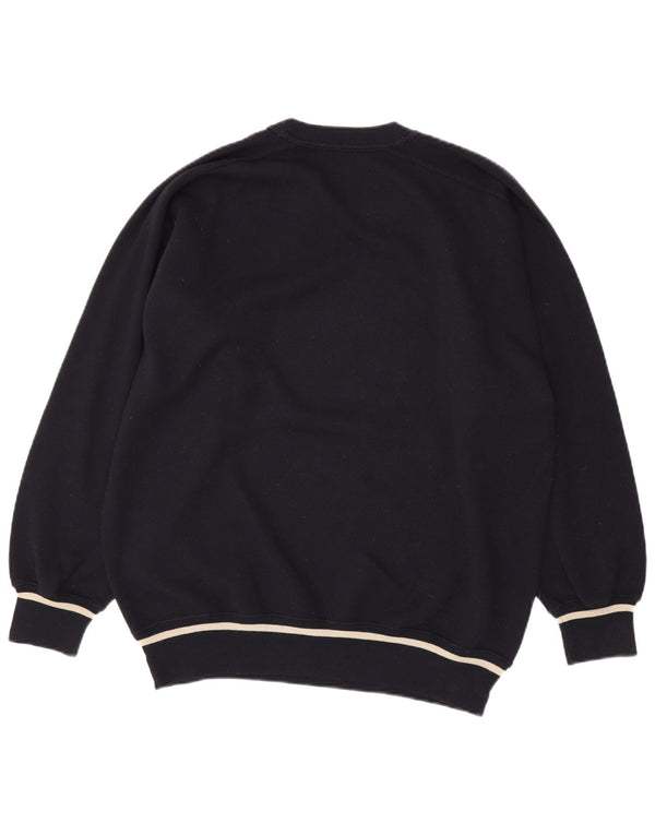 Мужской джемпер с круглым вырезом PAUL & SHARK, средний темно-синий