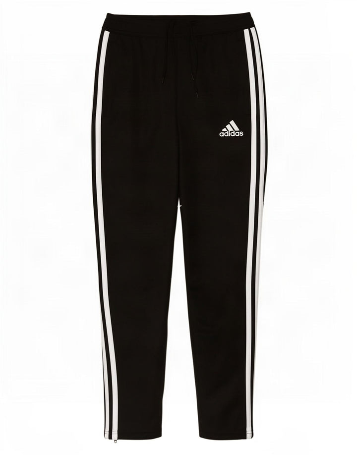 Мужские спортивные брюки Adidas, маленькие черные из полиэстера