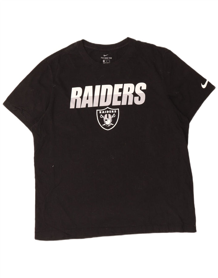Мужская футболка Nike Raiders с рисунком, верх XL, черная
