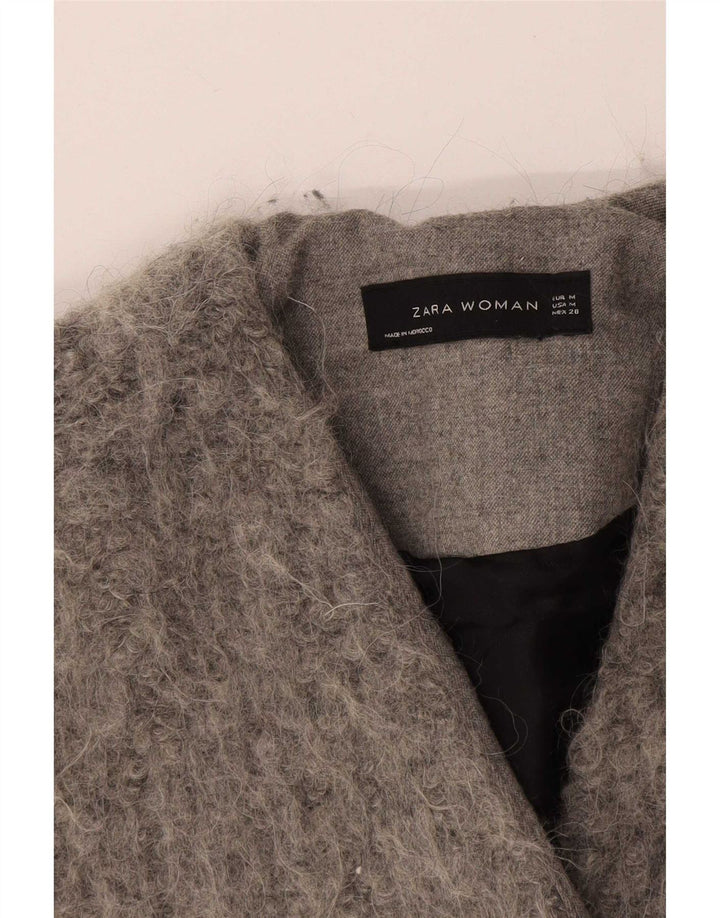Женское пальто Zara UK 14, средний серый