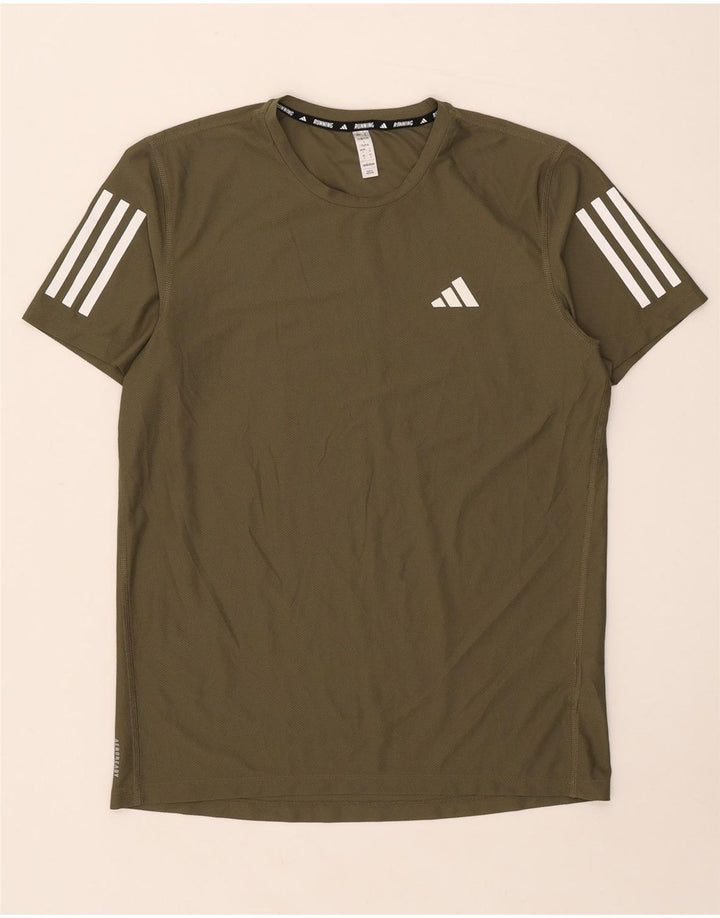 Мужская футболка Adidas Top Small Khaki Polyester