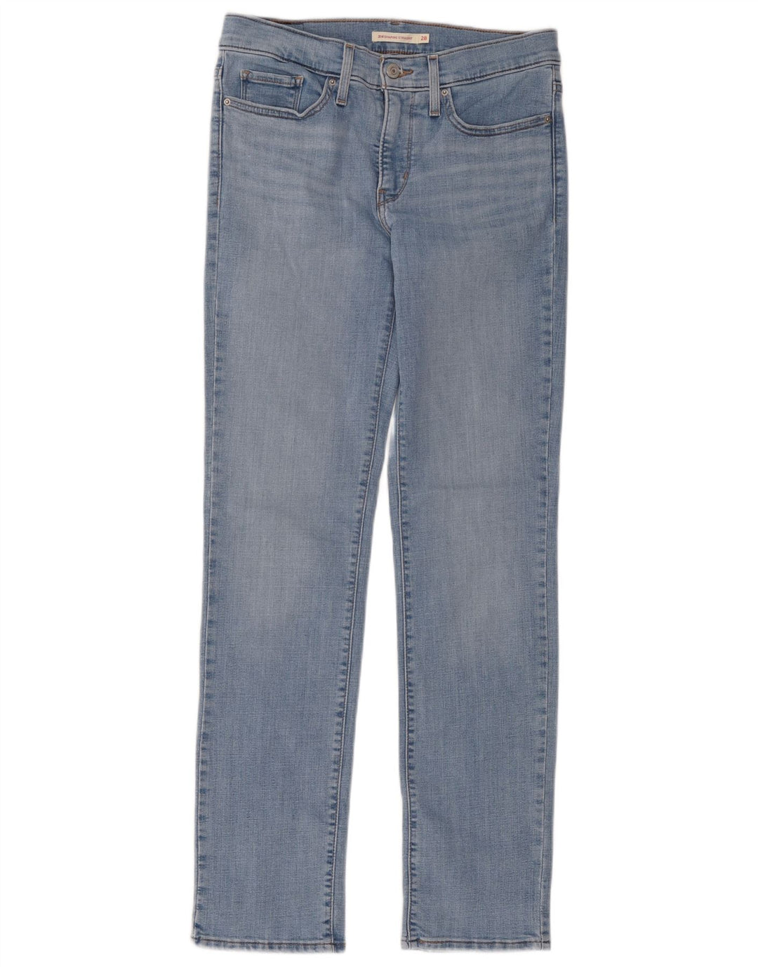 Женские прямые джинсы Levi's 314 W28 L32, синий хлопок
