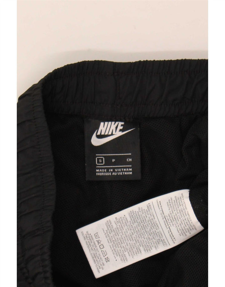 Мужские спортивные брюки Nike, маленькие черные брюки из полиэстера
