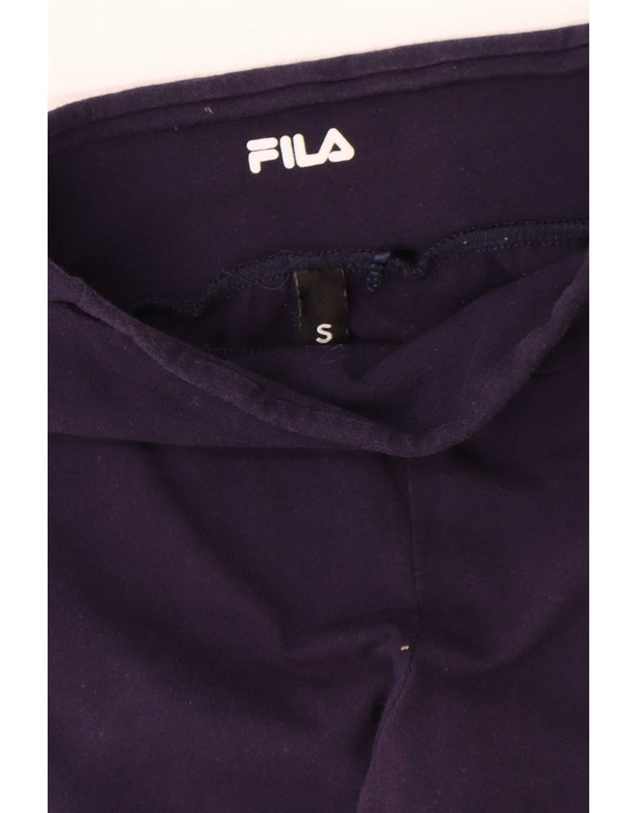 Женские леггинсы Fila UK 10, маленькие, темно-синие, цветные блоки