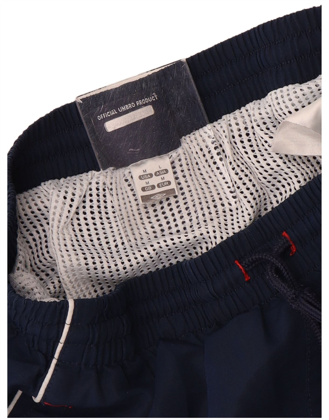 Umbro Мужские шорты для плавания с рисунком, средние, темно-синие