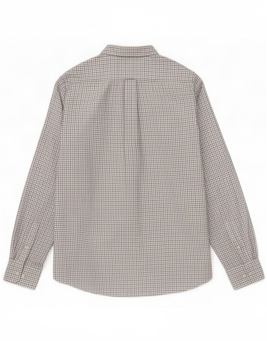 Gant Мужская рубашка XL из белого хлопка в мелкую клетку