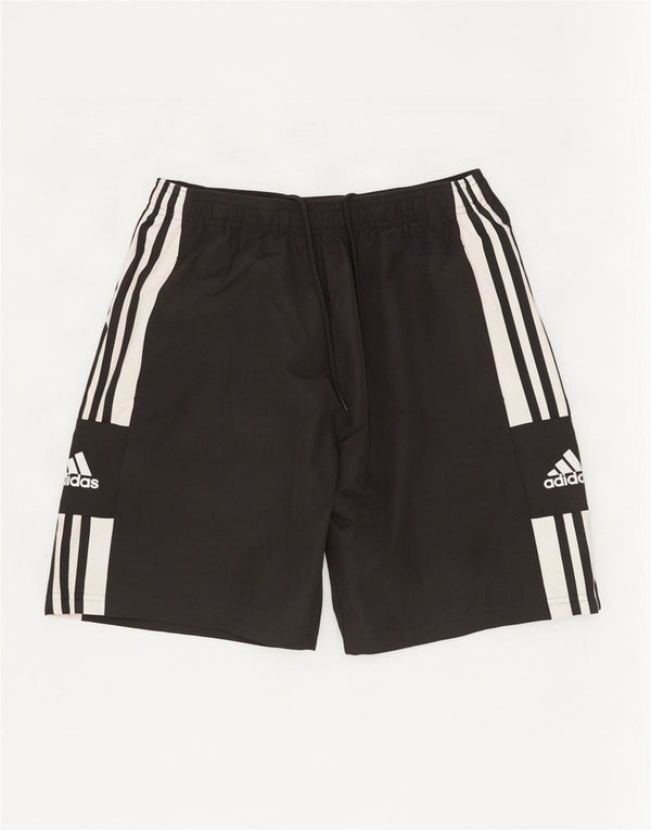 Мужские спортивные шорты Adidas Aeroready, средний черный полиэстер с цветными блоками