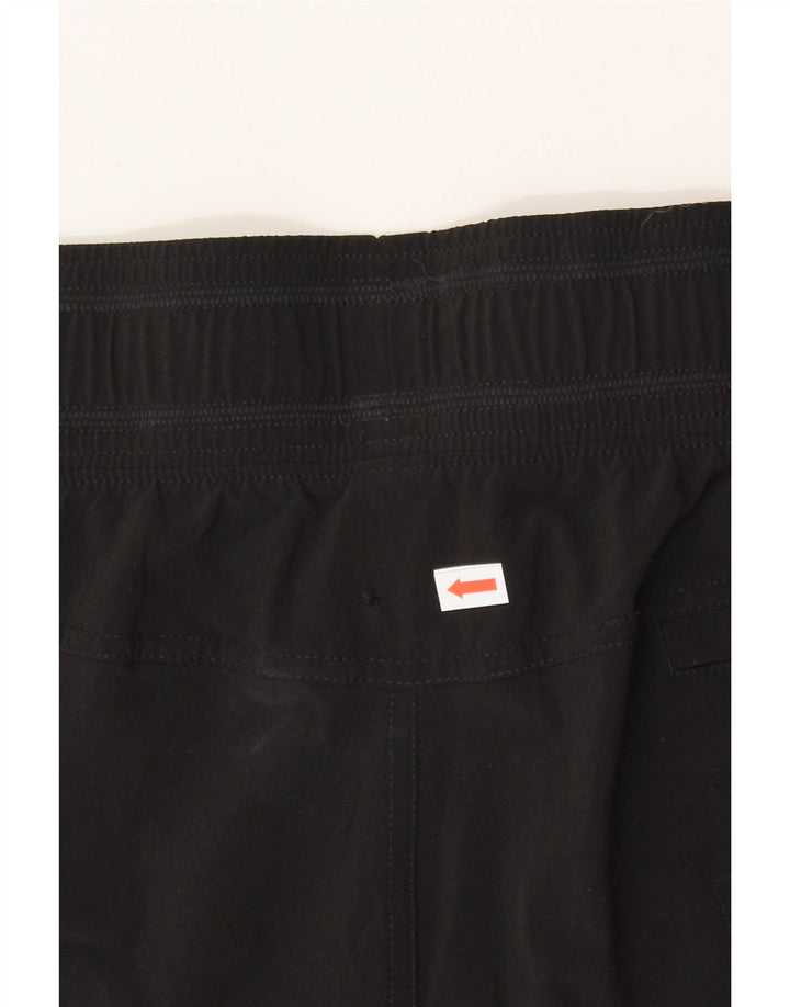 PRANA Womens Crop Tracksuit Trousers UK 10 Small Black Vintage Prana and Second-Hand Prana from Messina Hembry 