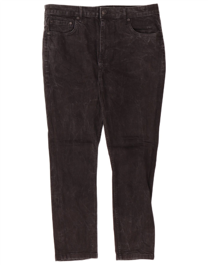 Мужские узкие джинсы JACK WILLS W34 L27, черный хлопок