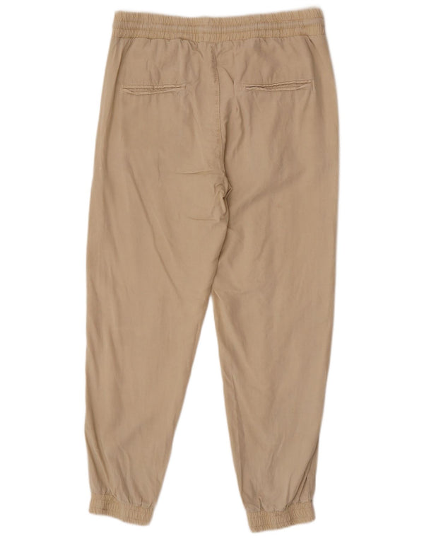 Женские повседневные брюки для бега Zara Medium W28 L26 Бежевый лиоцелл