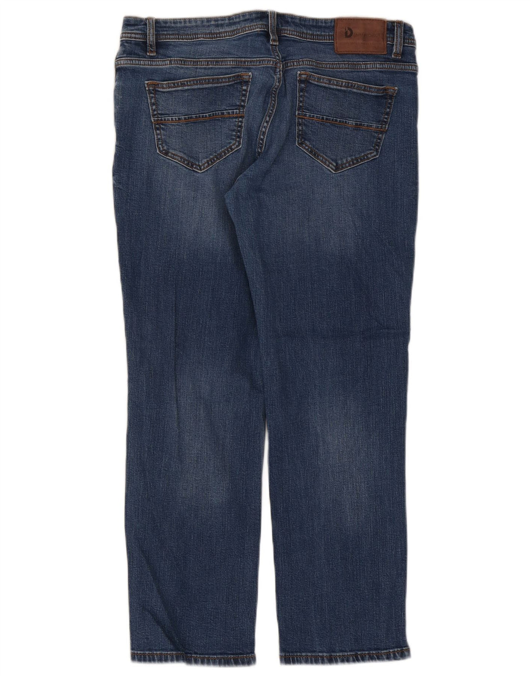 Мужские прямые джинсы Dack's Regular Fit IT 50, большие W34 L28, синий хлопок