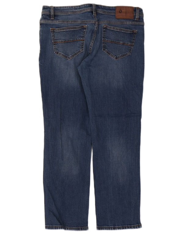 Мужские прямые джинсы Dack's Regular Fit IT 50, большие W34 L28, синий хлопок