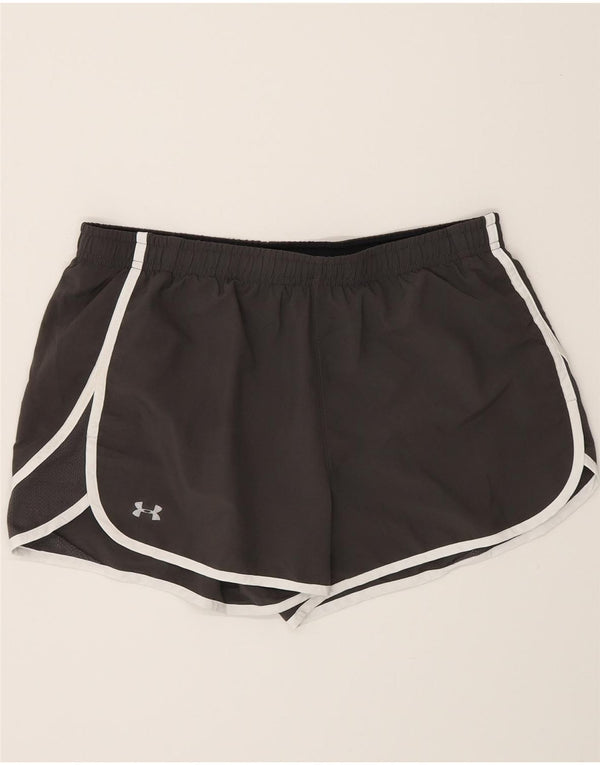 Женские спортивные шорты Under Armour Heat Gear UK 14, средний серый полиэстер