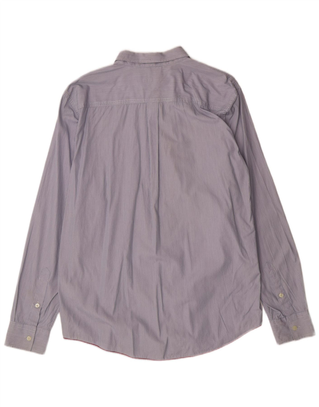 Мужская рубашка Cerruti 1881 XL, синяя хлопковая полоска