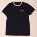 Ellesse Мужская футболка с рисунком Топ среднего размера, темно-синий, хлопок